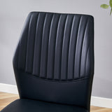 Luxury Simple High Resilience Dining Chair With Metal Legs