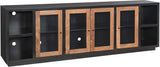 96" Console w/ 4 Doors