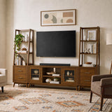 Santa Barbara - 2-Drawer Cabinet - Walnut