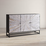 Astral Plains 3 Door Accent Cabinet
