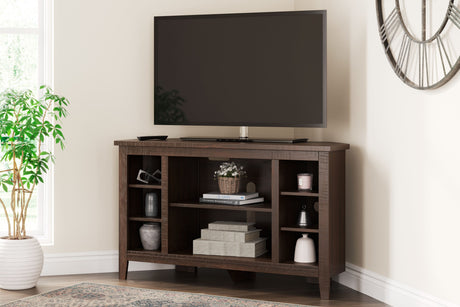 Camiburg - Corner TV Stand