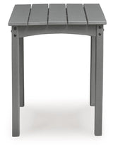 Cove Beach - Square End Table - Gray