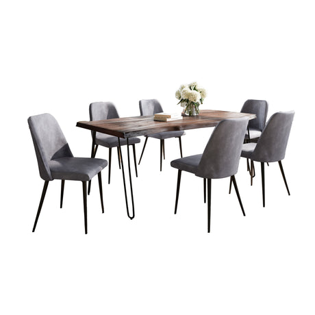 Nature's Edge - Dining Set - Slate