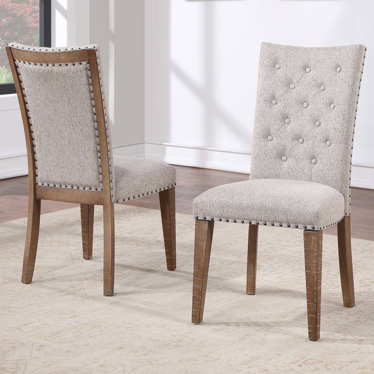 Riverdale - Side Chair (Set of 2) - Oatmeal