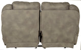 Flynn - Power Lay Flat Rocking Loveseat With Power Adjustable Headrest & Lumbar And Dual Heat & Massage - Fig