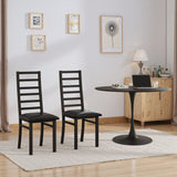 Metal Dining Chairs With Steel Legg, High Back Armless Design