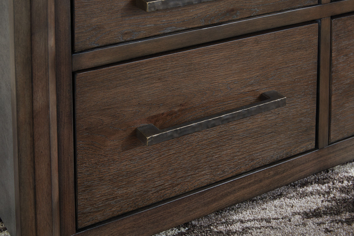 Kallenny - Brown / Gray - Square Cocktail Table