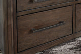 Kallenny - Brown / Gray - Square Cocktail Table
