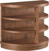 Demilune End Table
