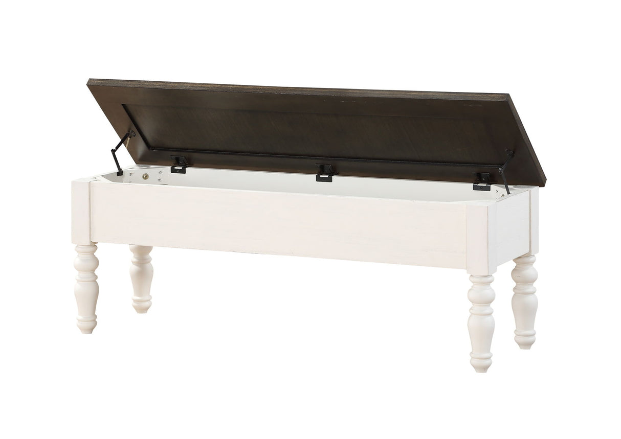 Joanna - Storage Bench - Two Tone