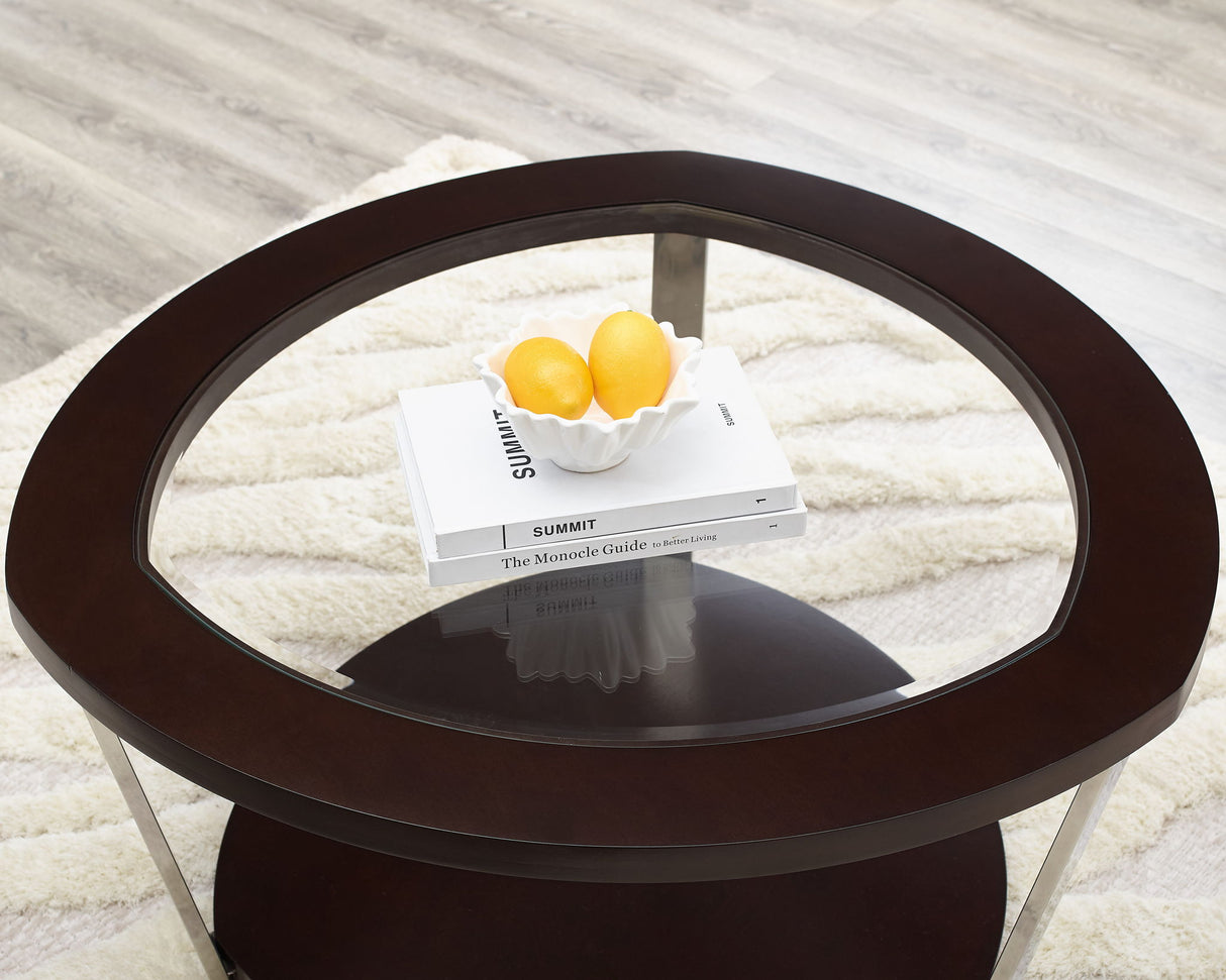 Duncan - 3 Piece Table Set - Brown