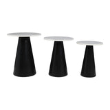 Nolan - Marble Bunching Tables