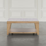 Laurel Cr. Leg CT w/Casters Nat