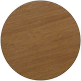 Adele - Round Counter Table - Dark Brown