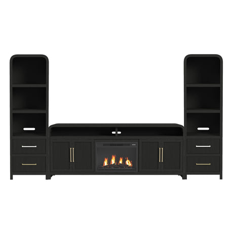 Ridgemont - 4 Piece Entertainment Unit With 82" TV Console