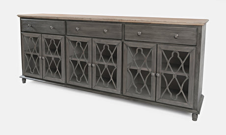 Aurora Hills 6 Door Accent Cabinet