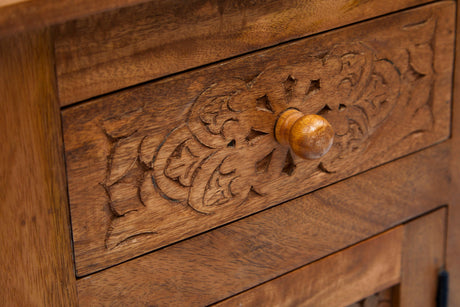Global Archive - Devi Accent Table - Natural