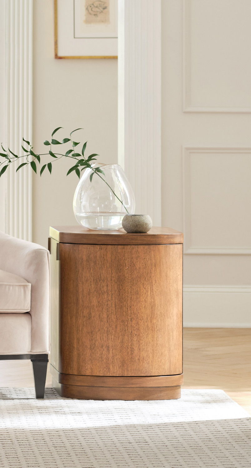 End Table w/ Doors