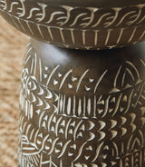 Hadcher - Accent Table - Cream / Brown