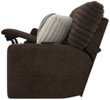 Zen - Power Reclining Sofa With CR3 Heat/Massage/Zero Gravity - Chocolate