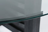 Altamonte - Glass Table - Dark Charcoal