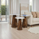 Nolan Marble Bunching Tables