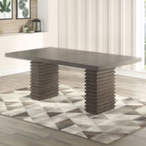 Mila - Dining Table - Dark Gray