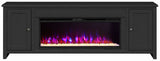 82" Console w/42" Fireplace