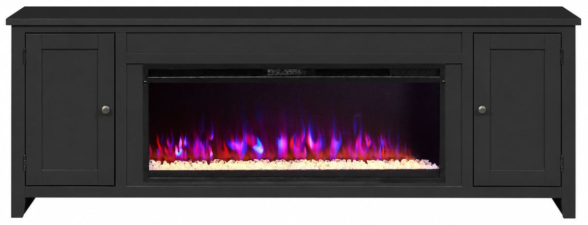 82" Console w/42" Fireplace
