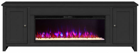 82" Console w/42" Fireplace