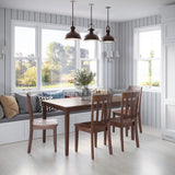 Simplicity - Dining Table - Caramel