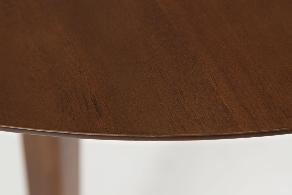Copenhagen - Round Dining Table - Medium Brown