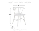 Grannen - Dining Room Side Chair (Set of 2) - White