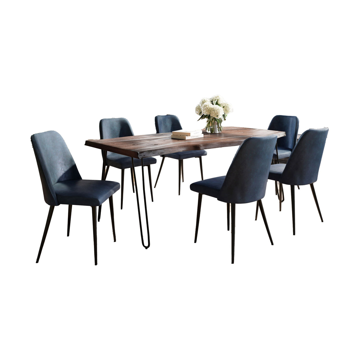 Nature's Edge - Dining Set - Slate