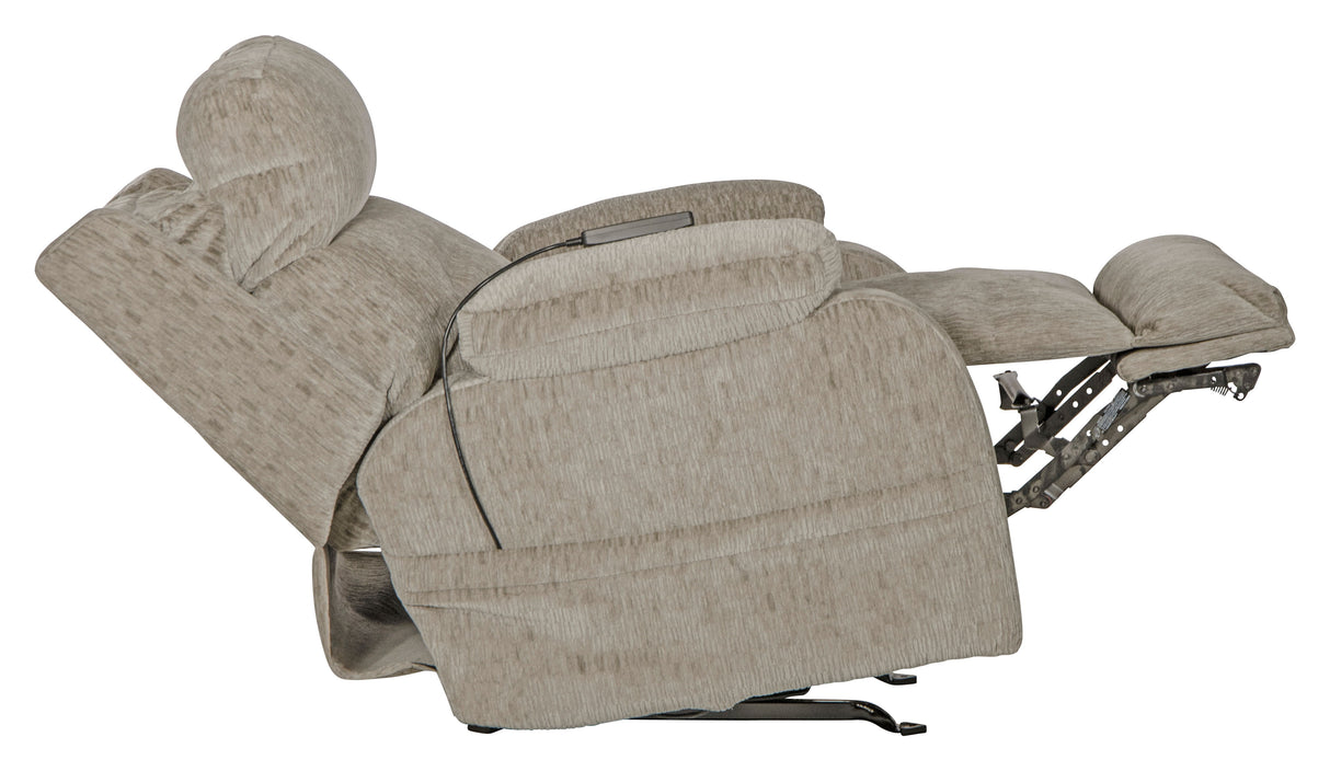 Refresher - Power Headrest Power Rocker Recliner With CR3 Heat / Massage / Lumbar