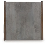 Kallenny - Brown / Gray - Square Cocktail Table