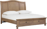 Cal King Sleigh Bed
