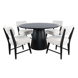 Nash - 5 Piece Dining Set, Table With 4 Dining Chairs