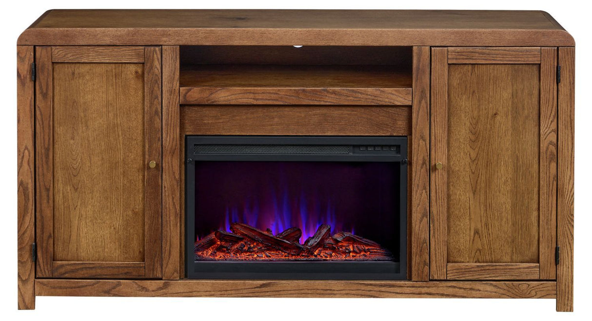 66" Fireplace Console