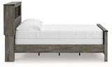 Frandern - Bookcase Panel Bed