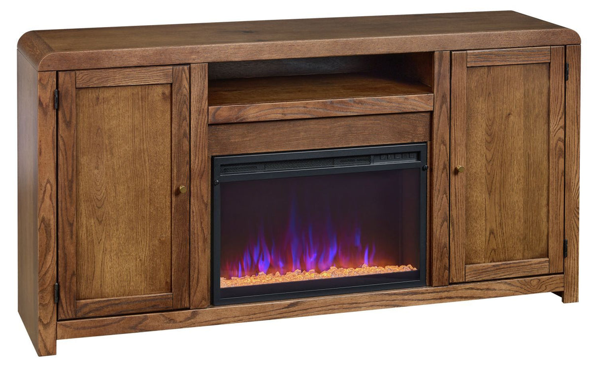 66" Fireplace Console