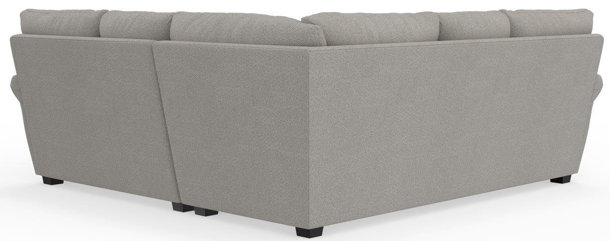 Livingston - Sectional With Comfort Coil Seating And Accent Pillows