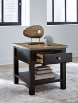 Drazmine - Brown - Rectangular End Table