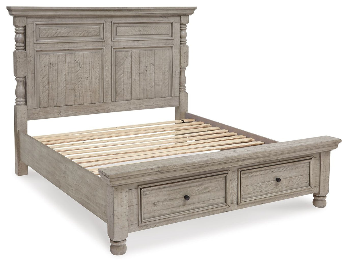 Harrastone - Panel Storage Bed