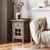 Rustic Shores - Power Chairside Table