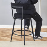 Fashionable Ergonomic High Legged Bar Chairs (Set of 2)