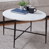 Loxie - Marble Top Round Table