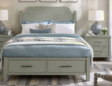 Pure Maple - Poster Storage Bed
