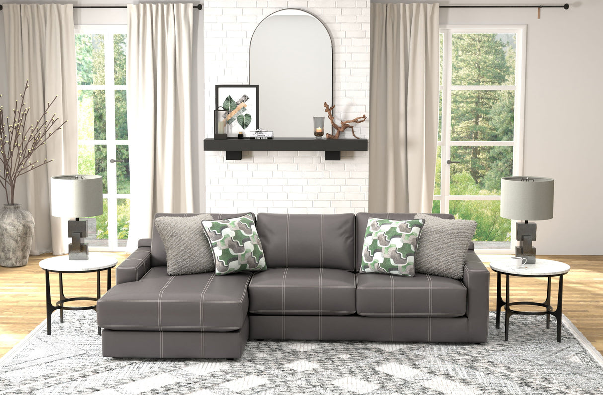 Minori - Italian Leather Sectional Sofa