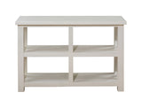 Madaket - Sofa Console - Distressed Off-White